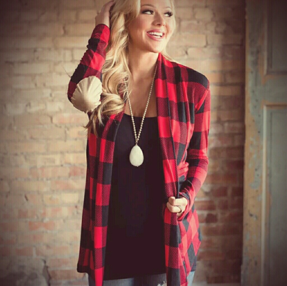 Flannel Cardigan